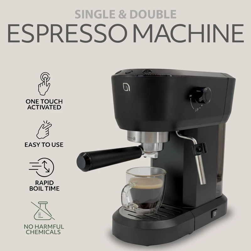 Espresso Machine with Steam Wand