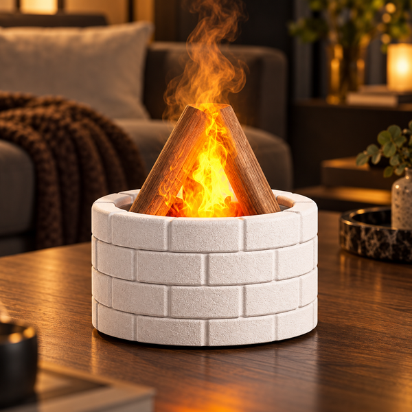 Ultrasonic Fireplace Aroma Diffuser